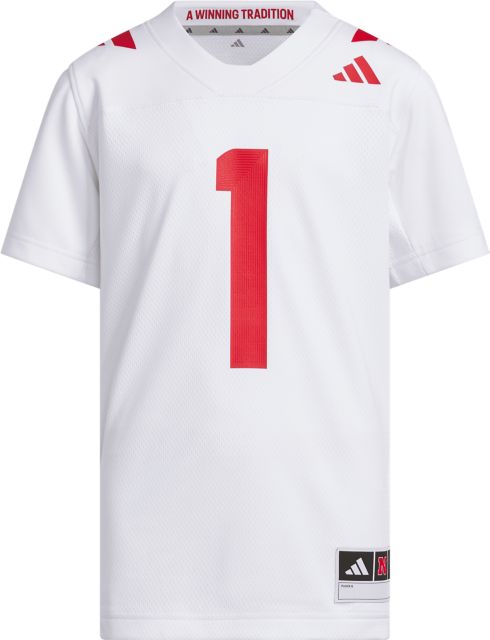 Nebraska Football adidas Youth Replica Jersey