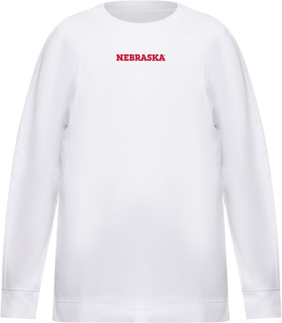 Nebraska Huskers Women's Oversized Crewneck Sweatshirt