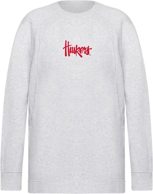 Nebraska Huskers Women's Steady State Crewneck Sweatshirt