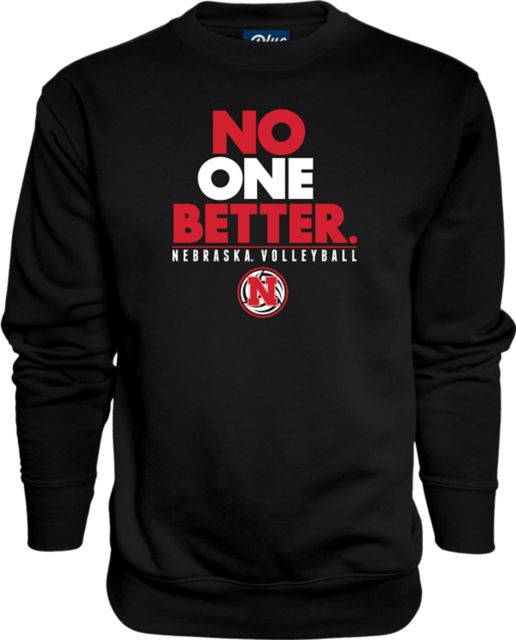 Nebraska Huskers Volleyball No One Better Crewneck Sweatshirt