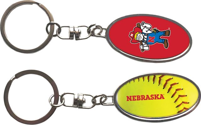 Nebraska Huskers Keychain