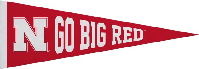 Nebraska Huskers 5 x 15 Pennant