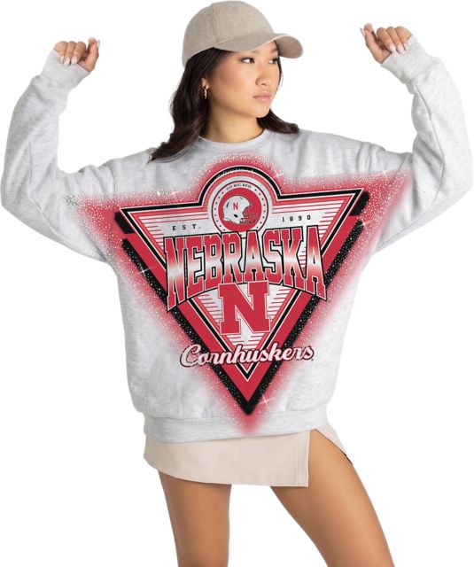 Nebraska Huskers Women's Crewneck Sweatshirt