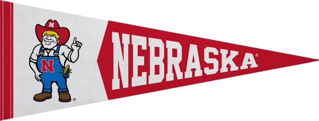 Nebraska Huskers 9 x 24 Pennant