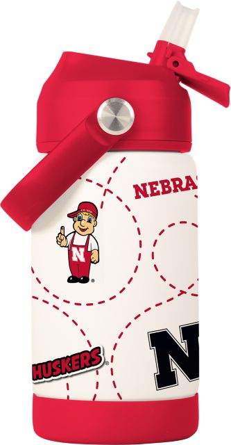 Nebraska Huskers 12oz SS Kids Bottle