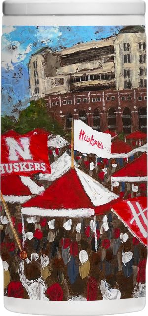 University of Nebraska - Lincoln 12oz Collector Powdercoat SlimCan Coolie