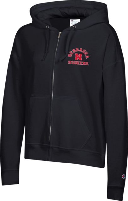 Nebraska Huskers Women's Full Zip Hooded Sweatshirt