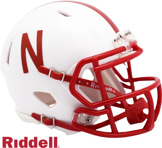 Nebraska Huskers Football Speed Mini Helmet