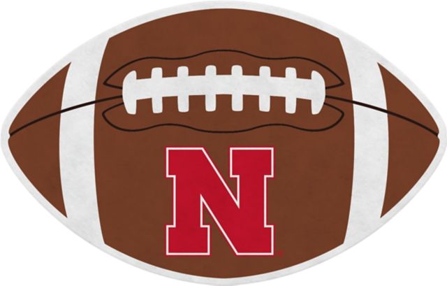 Nebraska Huskers 18" x 18" Football Pennant