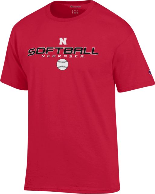 Nebraska Huskers Softball Short Sleeve T-Shirt