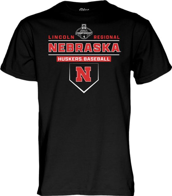 Nebraska Huskers Baseball 2026 Regional Bound Short Sleeve T-Shirt