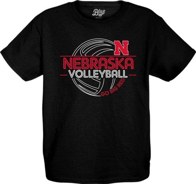 Nebraska Huskers Volleyball Youth Short Sleeve T-Shirt