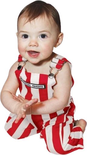 Nebraska Huskers Infant Game Bib Overall