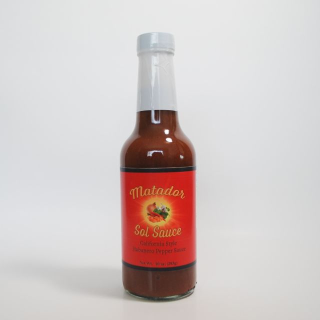 Matador Sol Sauce - California Style Habanero Pepper Sauce