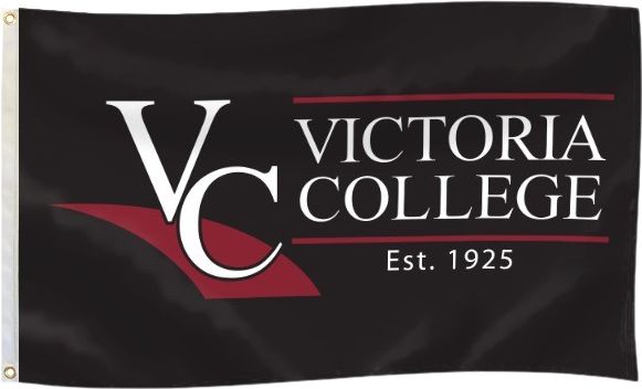 Victoria College 3x5 Flag