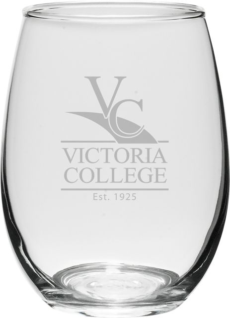 Victoria College 21 oz. Wine Glass