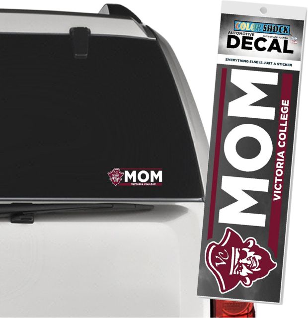 Victoria College Mom Decal