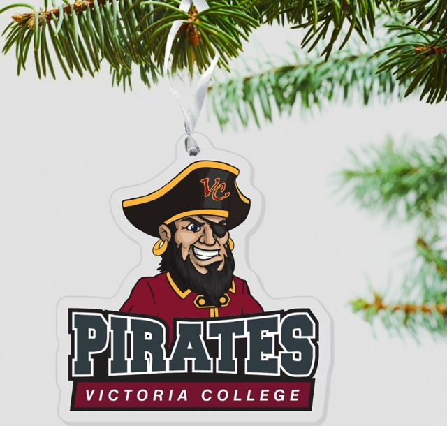 Victoria College Pirates 3 x 4 Ornament