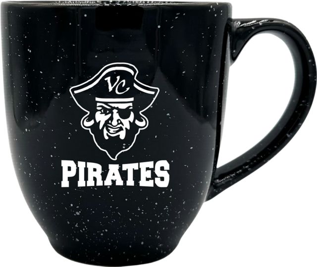 Victoria College Pirates 16 oz. Laser Engraved Bistro Mug