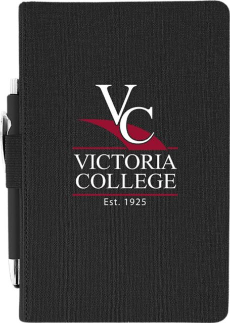 Victoria College Journal with Pen