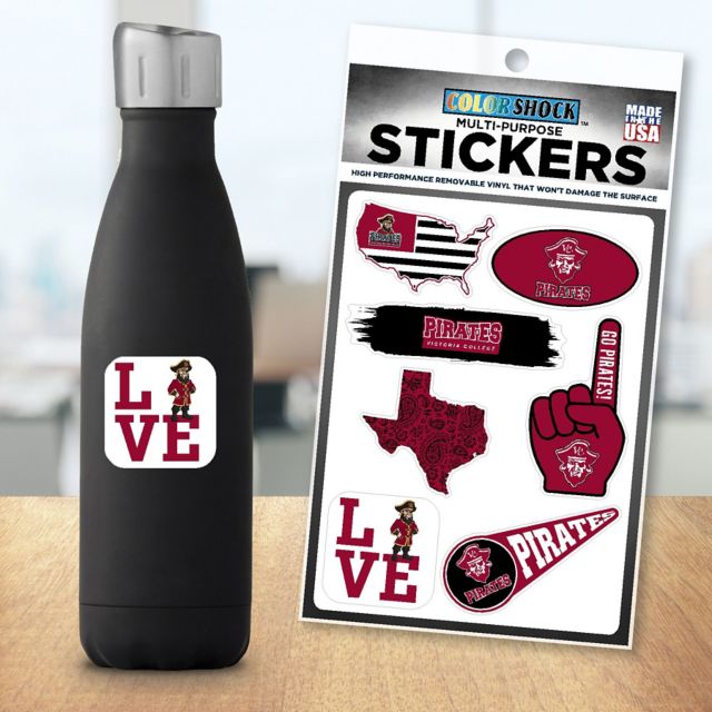 Victoria College 7.5'' x 7.5'' Sticker Sheet