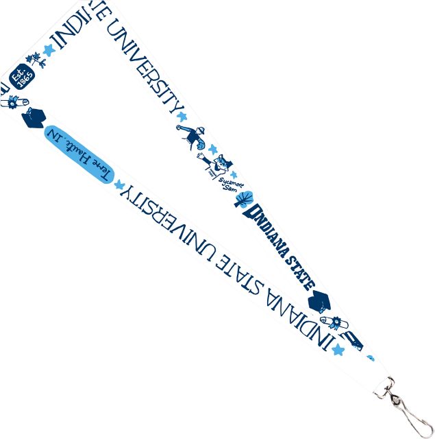 Indiana State University Julia Gash Lanyard