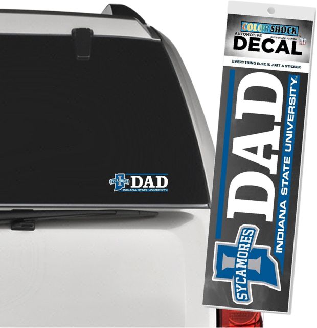 Indiana State University Dad Decal
