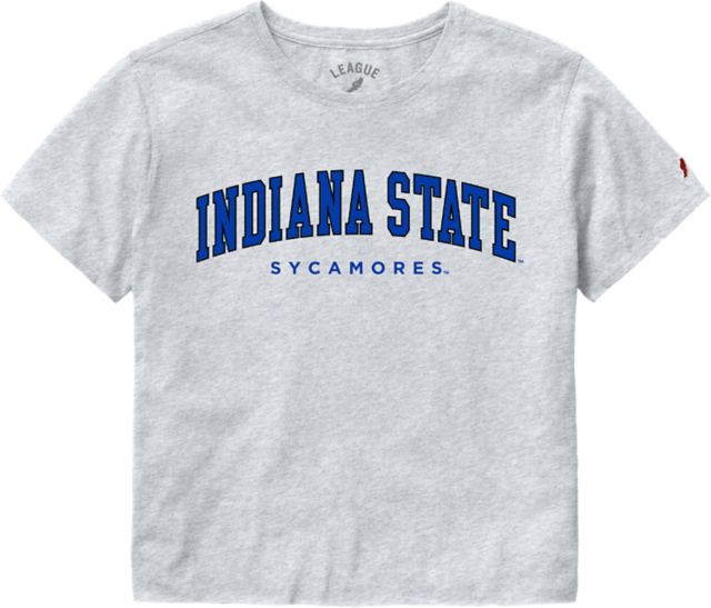 Indiana State University Women's Cropped Short Sleeve T-Shirt
