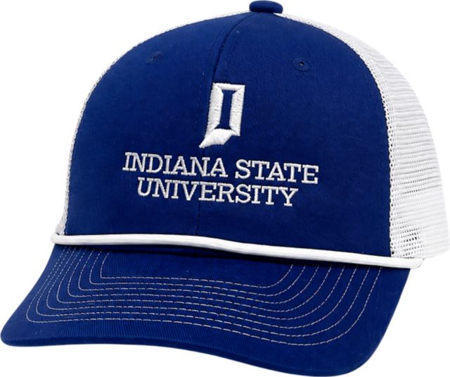 Indiana State University Mesh Snapback Rope Cap