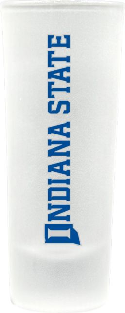 Indiana State University Frosted Collector's Glass
