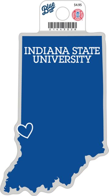 Indiana State University Full Size Sticker