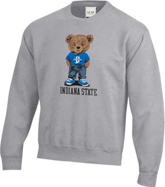 Indiana State University Teddy Crewneck Sweatshirt