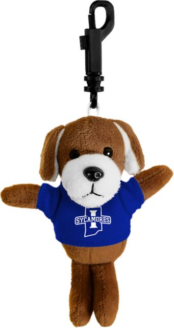 Indiana State University Sycamores Plush Keychain with Tee