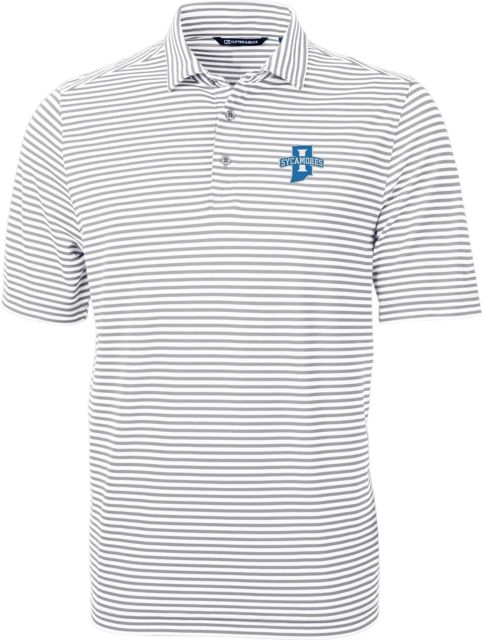 Indiana State University Striped Eco Polo