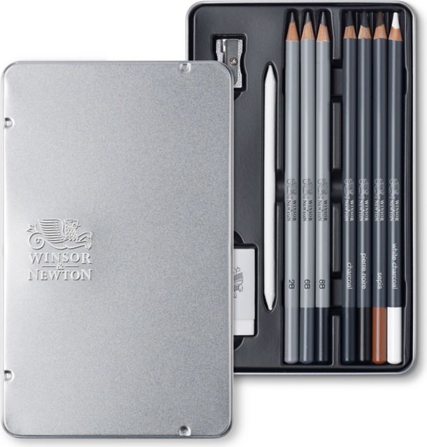STUDIO COLLECTION SKETCH PENCIL TIN OF 10