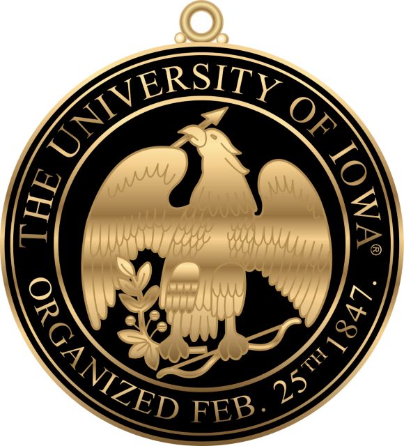 University of Iowa Zipper Pull