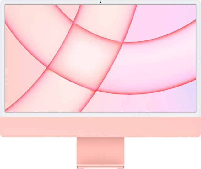 24-inch iMac with Retina 4.5K display: Apple M1 chip with 8-core CPU and  8-core GPU, 512GB - Pink