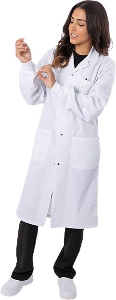 LAB COAT SNAP FRONT W/CUFF 2XL