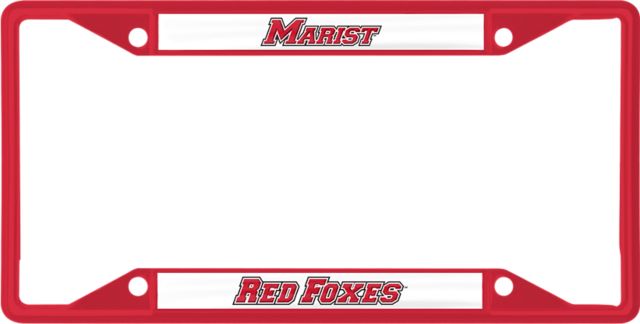 Marist University Red Foxes License Plate Frame