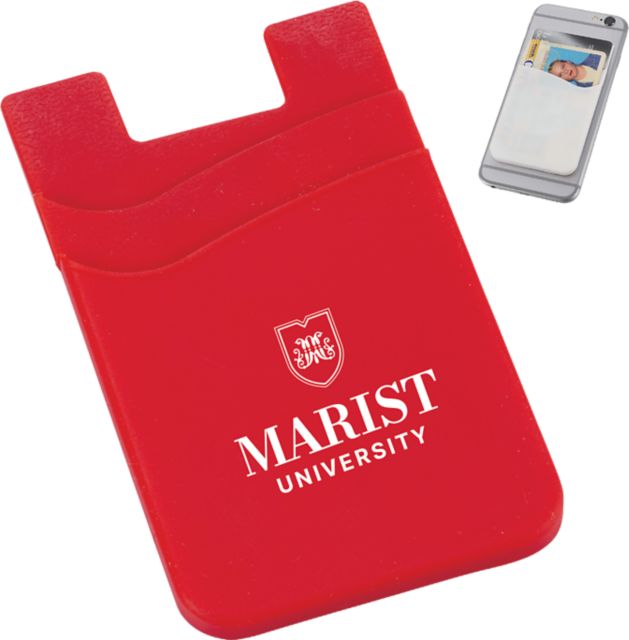 Marist University Silicone Card Wallet