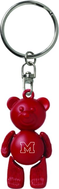 Marist University Beary Cute Keychain
