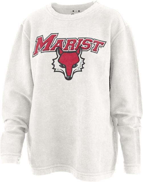 Marist University Women's Corded Crewneck Sweatshirt