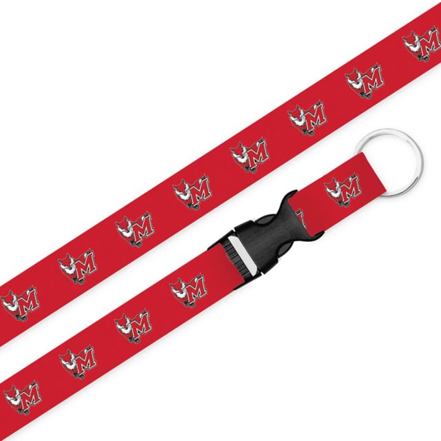 Marist University Red Foxes Lanyard with Buckle