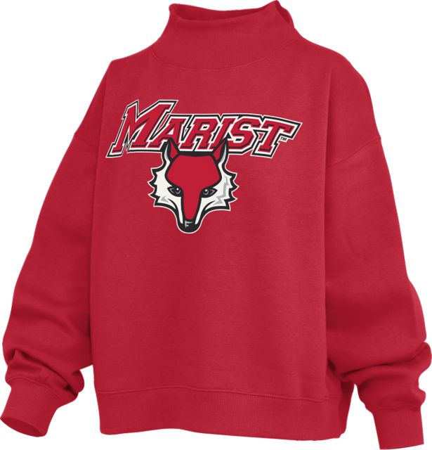 Marist University Women's Lingo Mockneck Sweatshirt