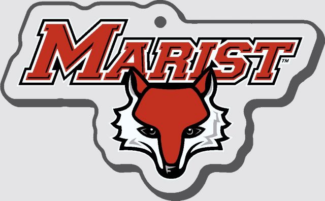 Marist University Red Foxes Acrylic Laser Cut Keychain