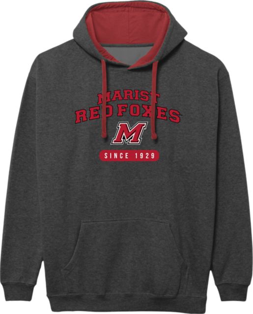 Marist University Red Foxes Colorblock Hooded Sweatshirt