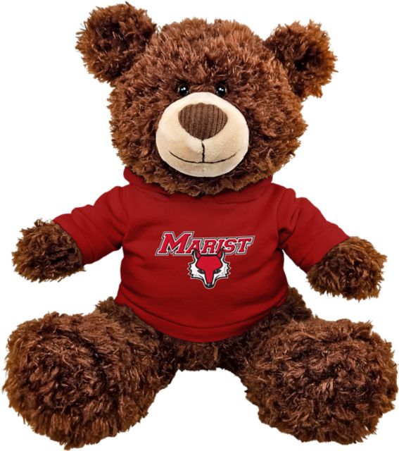 Marist University Red Foxes 11'' Frizzy Bear with Hood