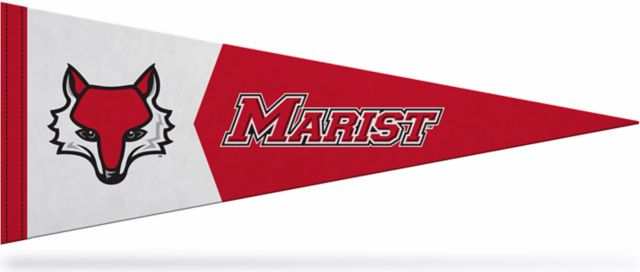 Marist University Red Foxes 9" x 24" Pennant