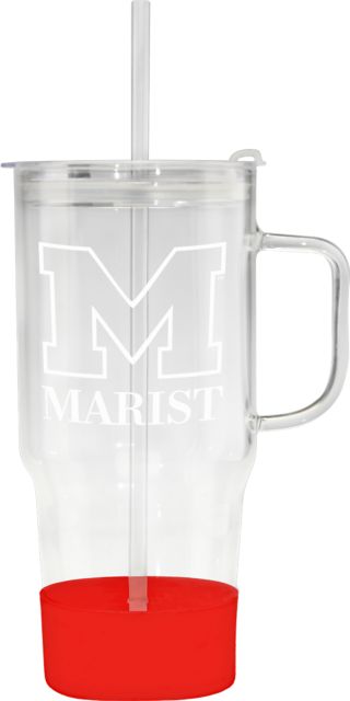 Marist University 40 oz. Glass Mug