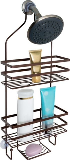 Honey-Can-Do Hanging Shower Caddy in Oil-Rubbed Bronze